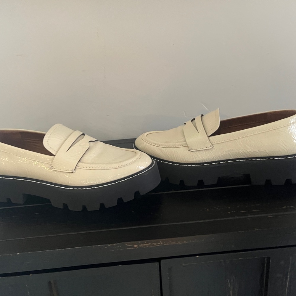 Franco Sarto Balin Lug Sole Loafers Size 6.5 (Runs Small) - Picture 6 of 7
